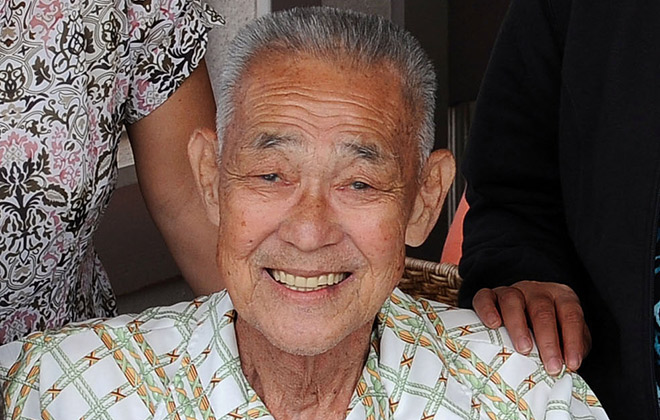 Mutsuo Wayne Tanaka got his start in the newspaper industry by writing military news releases. (Courtesy Tanaka Family)